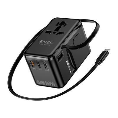 ENZU Travel Adapter With Cable